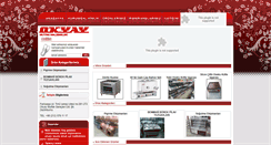 Desktop Screenshot of okyaymutfak.com