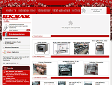 Tablet Screenshot of okyaymutfak.com